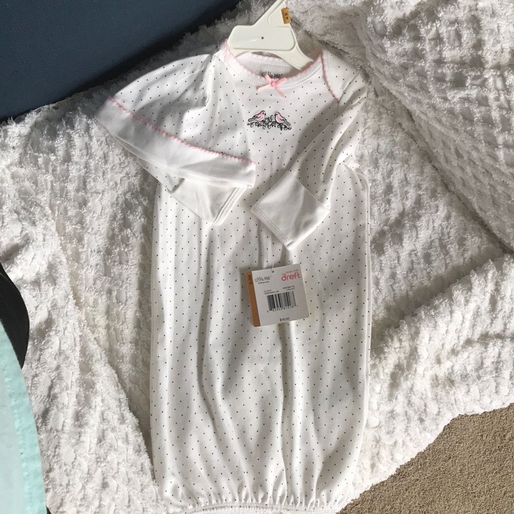 Little Me infant gown